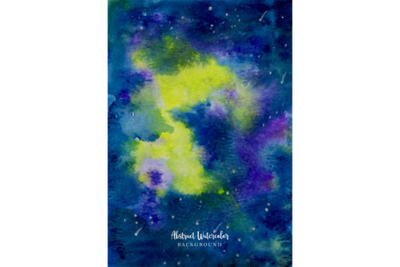 Galaxy Abstract Watercolor Backgrounds Review