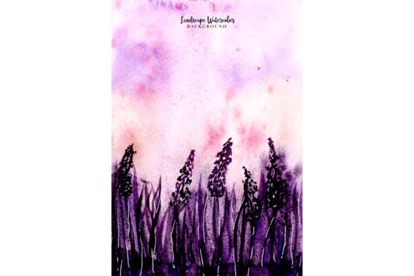 Landscape Watercolor Background for Stunning Backgrounds