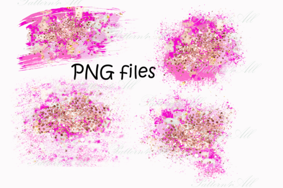Pink Camo Glitter Splash: Bold Backgrounds for Brands