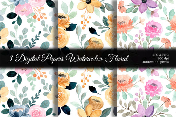 Seamless Pattern Floral Watercolor 126 Review