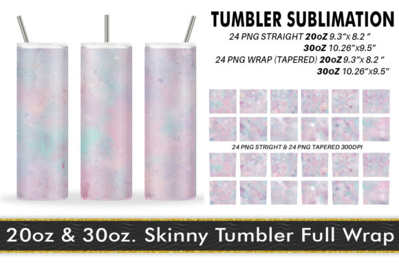 Tumbler Sublimation Watercolor Splash for Crafts
