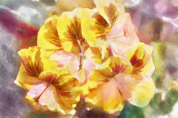 Watercolor Flowers Paintings Vol6: Nature for Branding